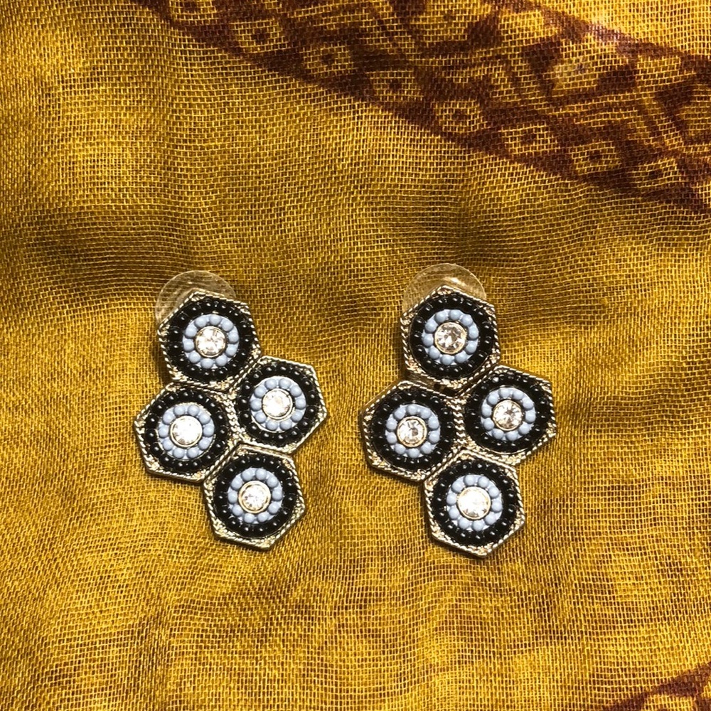 Costume statement earrings
